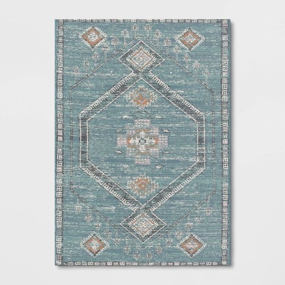 Opalhouse Other - OPALHOUSE Sunset Moroccan Tapestry Woven Outdoor Rug, 5’x7’, NWT